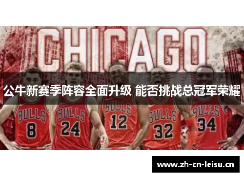公牛新赛季阵容全面升级 能否挑战总冠军荣耀